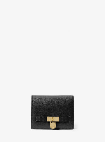 Hamilton Moderne Small Leather Wallet Black Black