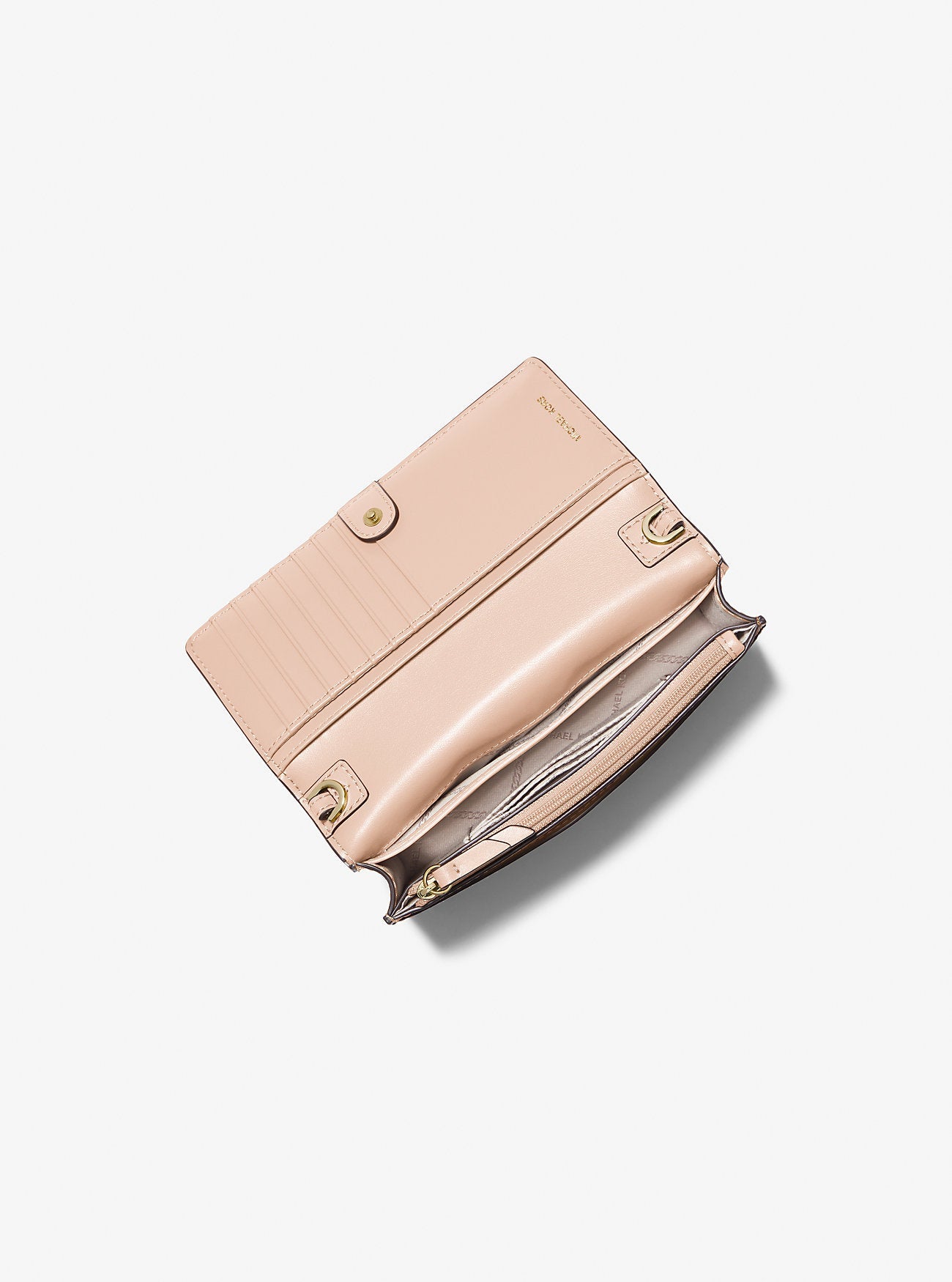 Jet Set Small Two-Tone Logo Smartphone Crossbody Bag Ballet Multi Ballet Multi