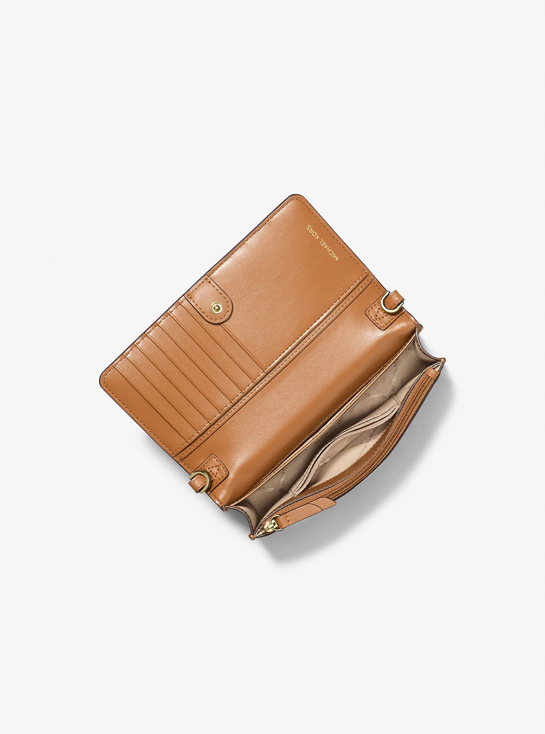 Jet Set Small Logo Smartphone Convertible Crossbody Bag Brn-Acorn Brn-Acorn