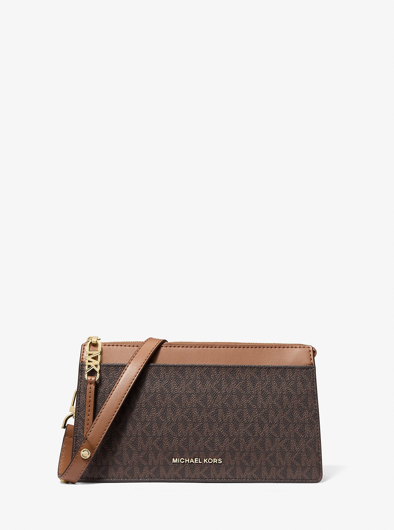 Empire Large Signature Logo Crossbody Bag Brn-Acorn Brn-Acorn