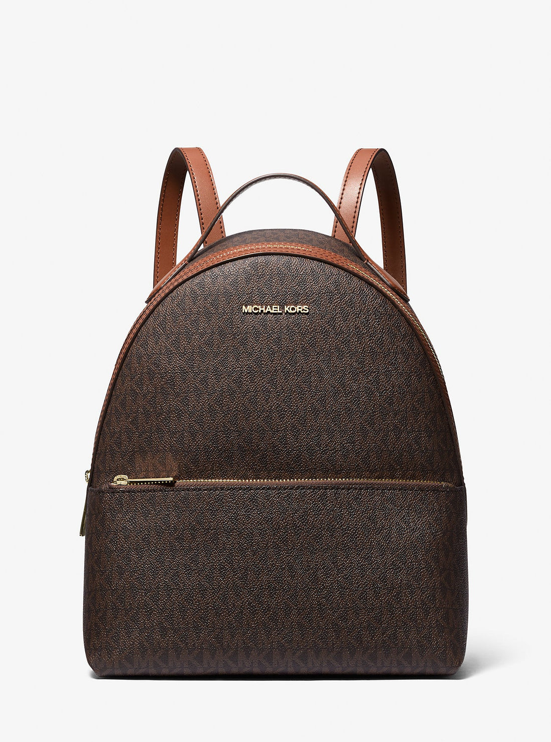 Sheila Medium Logo Backpack Brown Brown