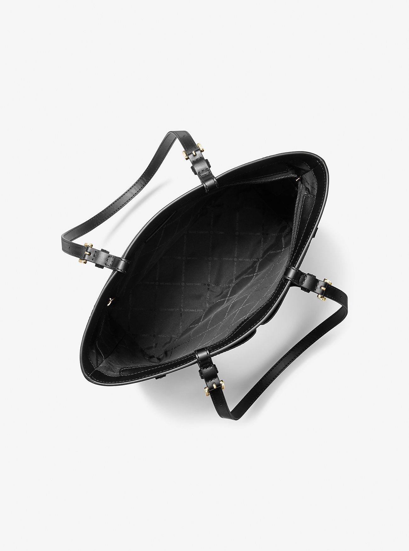 Jet Set Medium Pocket Tote Bag Black Black