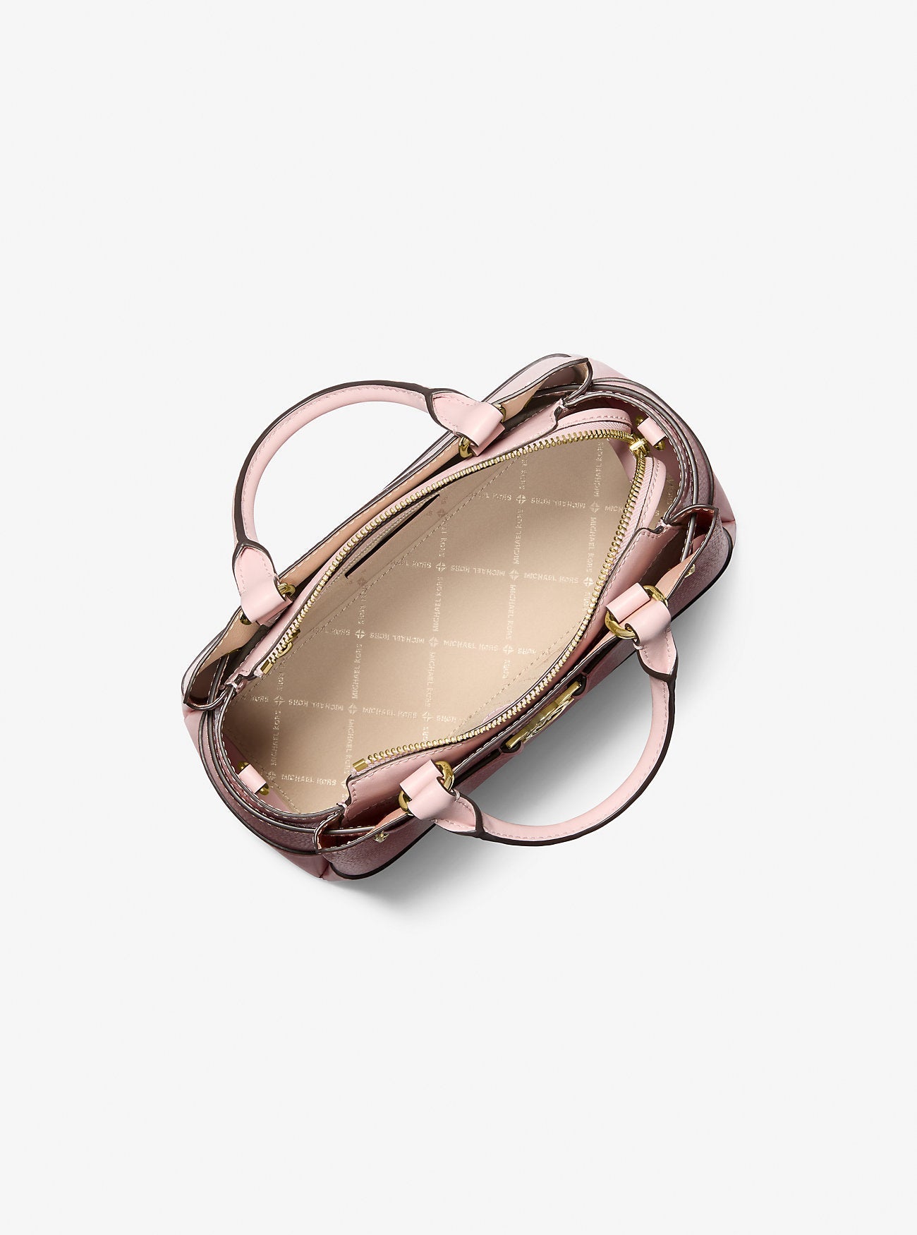 Reed Small Pebbled Leather Satchel Powder Blush Powder Blush