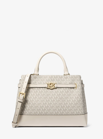 Reed Large Signature Logo Satchel Lt Crm Multi Lt Crm Multi