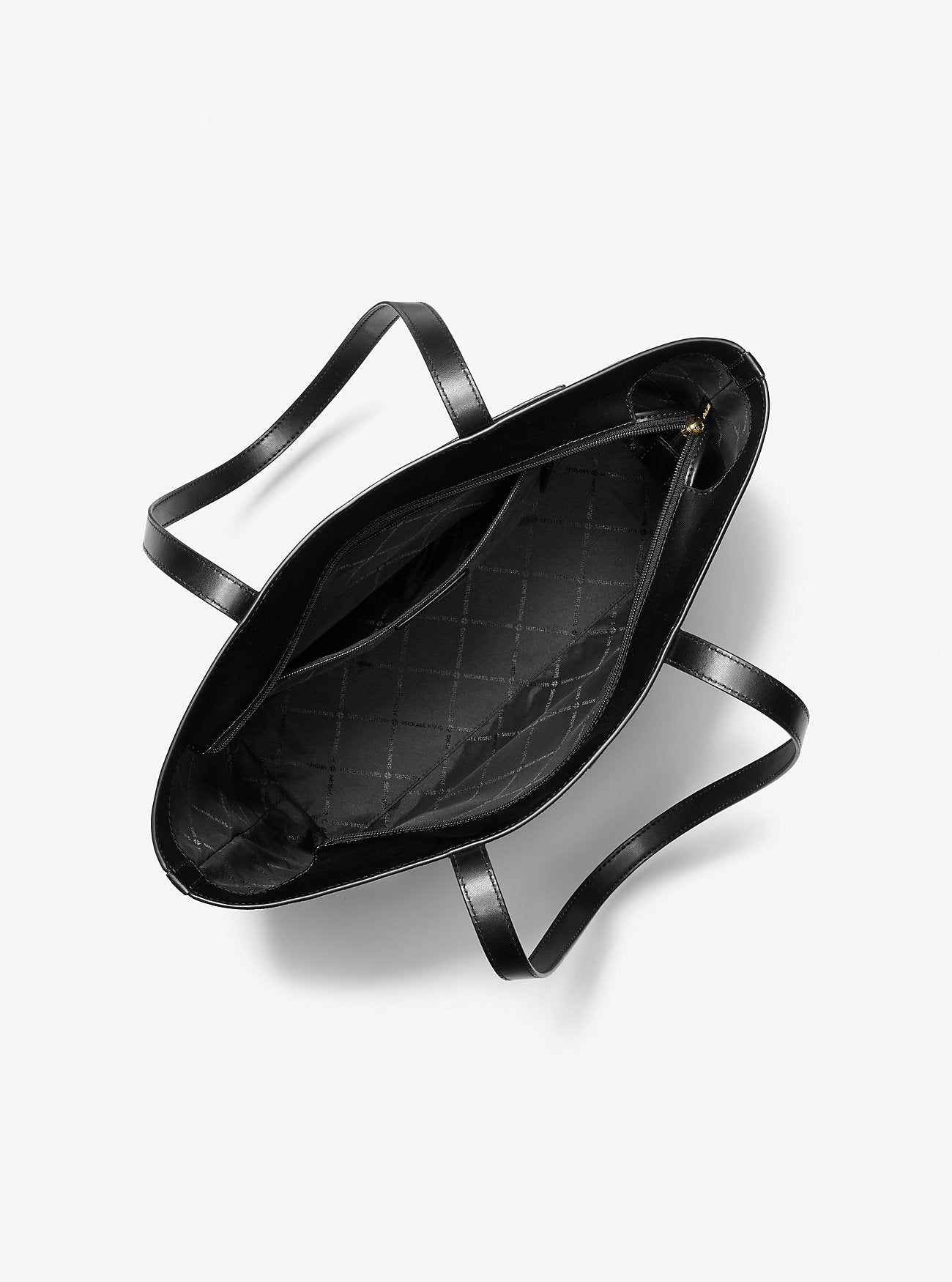 Jet Set Medium Two-Tone Logo Tote Bag Black Combo Black Combo