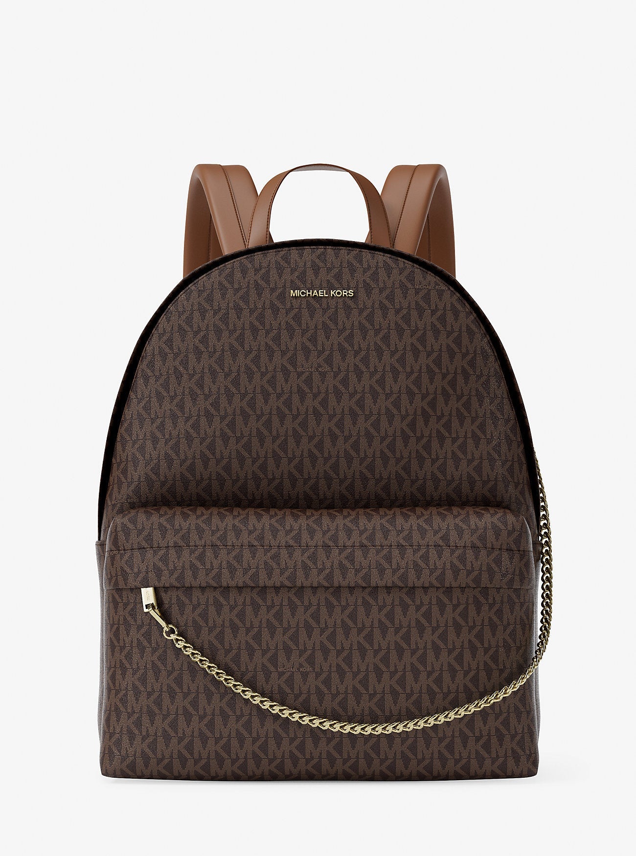 Slater Large Signature Logo Backpack Brown Brown