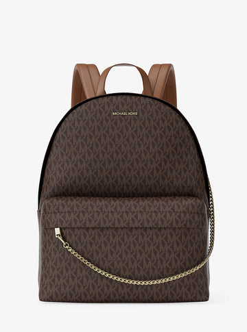 Slater Large Signature Logo Backpack Brown Brown
