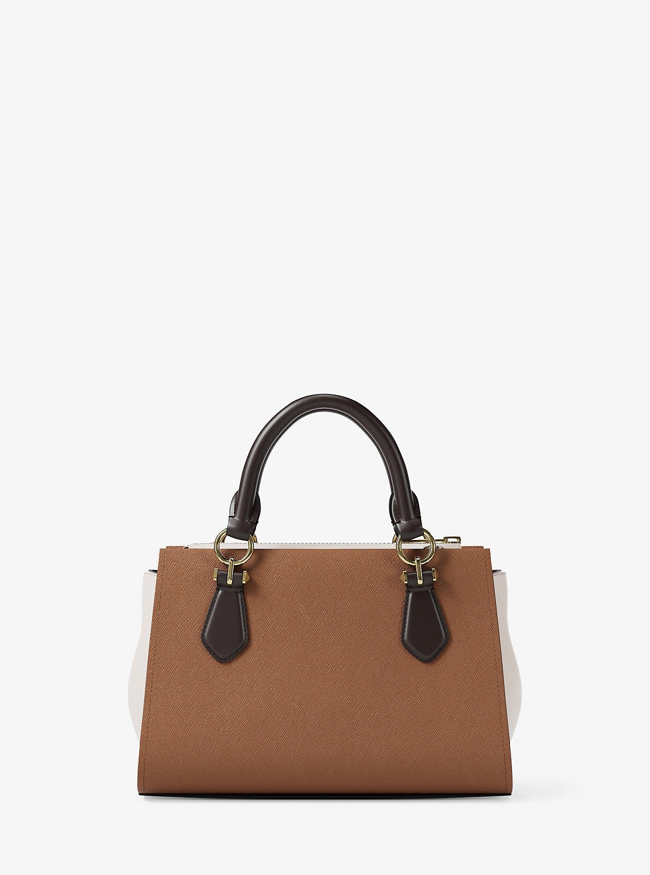 Marilyn Small Color-Block Saffiano Leather Messenger Bag Luggage Multi Luggage Multi