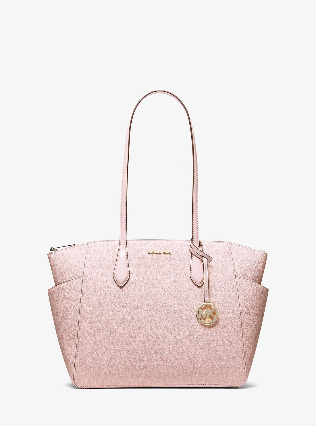Marilyn Medium Signature Logo Tote Bag Pwd Blsh Mlt Pwd Blsh Mlt