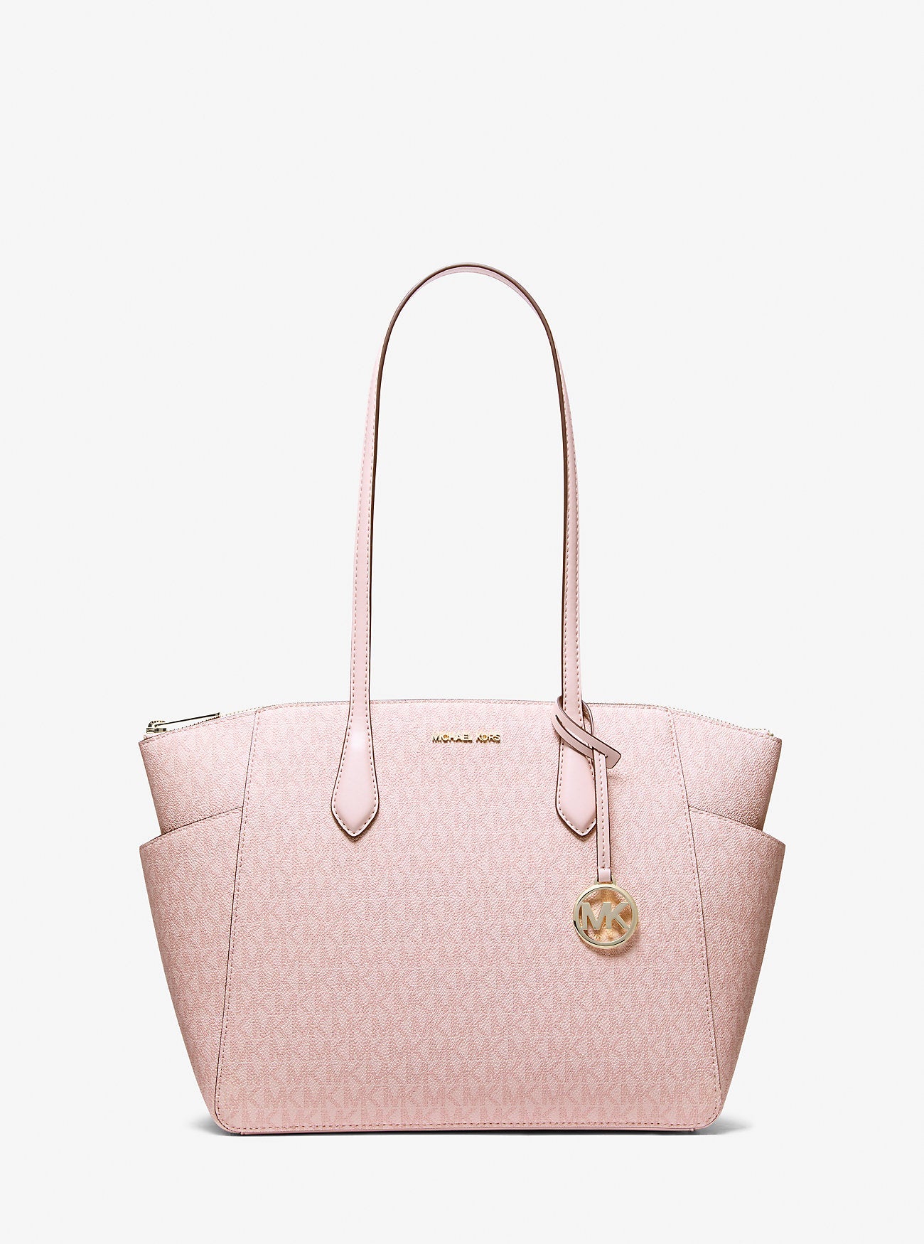 Marilyn Medium Signature Logo Tote Bag Pwd Blsh Mlt Pwd Blsh Mlt