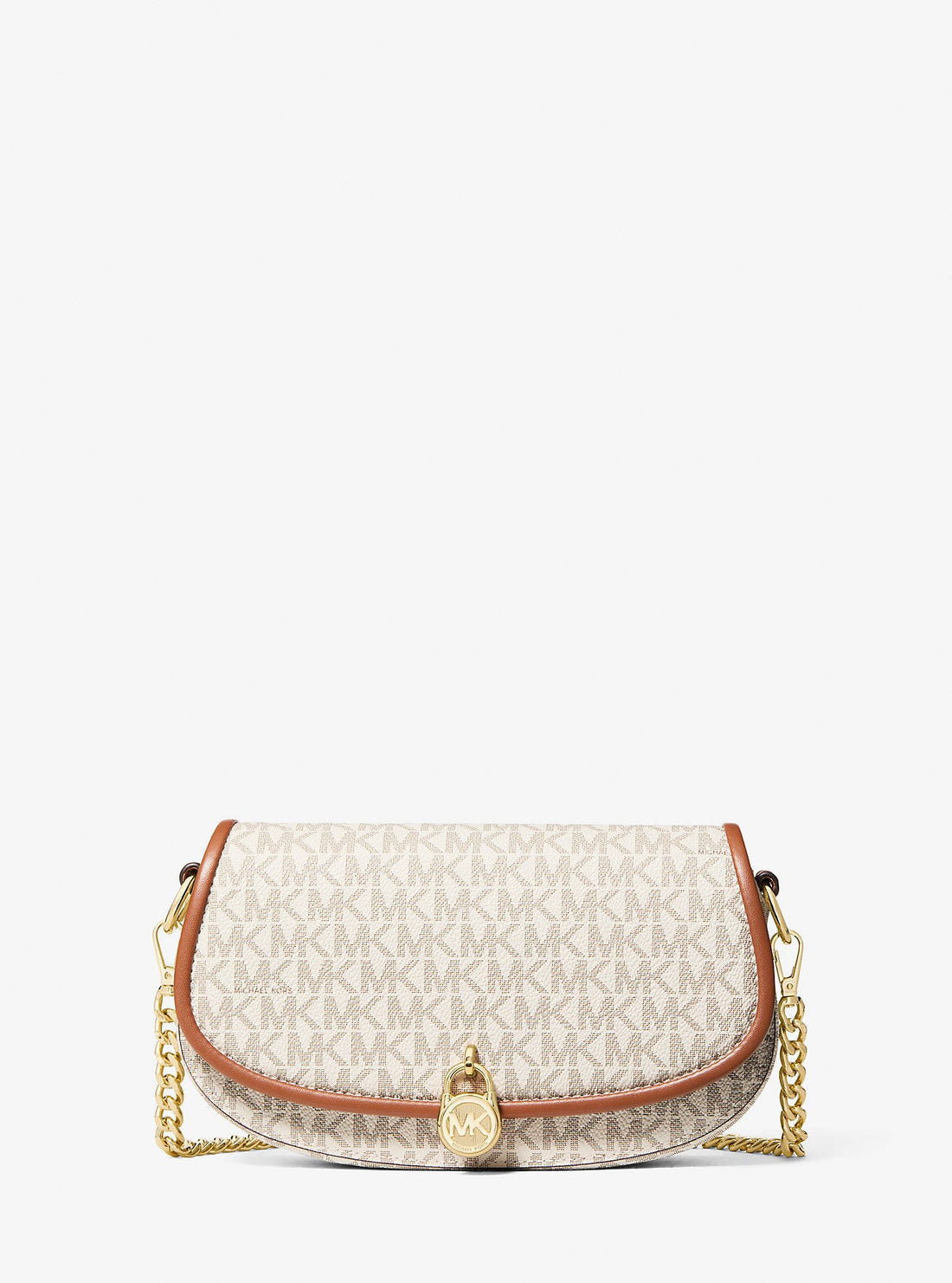 Mila Small Signature Logo Crossbody Bag Vanilla Vanilla