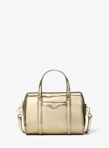 Jet Set Small Metallic Convertible Crossbody Bag Pale Gold Pale Gold