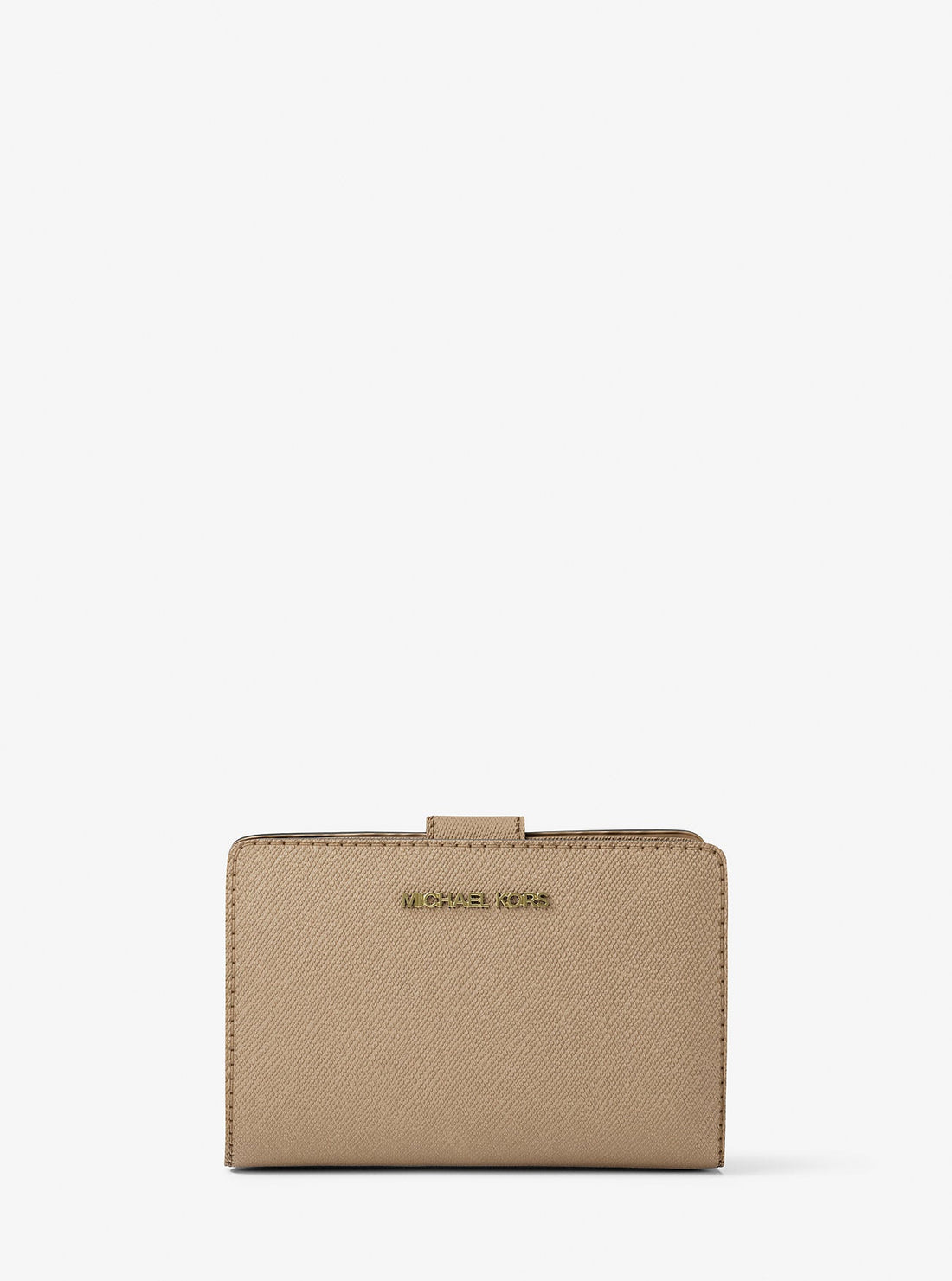 Medium Crossgrain Leather Wallet Camel Camel