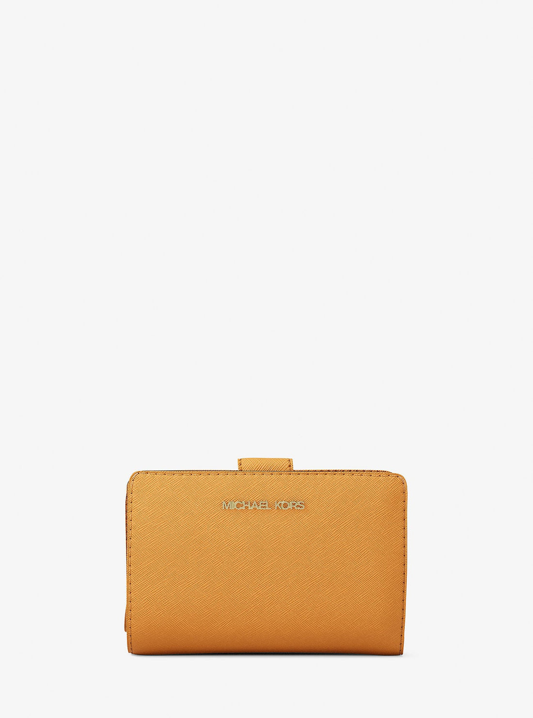 Medium Crossgrain Leather Wallet Black Black