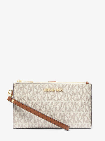 Jet Set Travel Signature Logo Smartphone Wallet Vanilla Vanilla