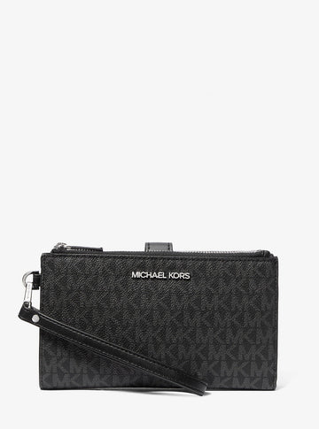Jet Set Logo Smartphone Wallet Black Black