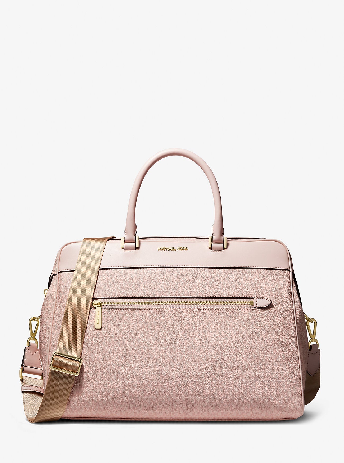 Large Logo Weekender Bag Dark Powder Blush Dark Powder Blush