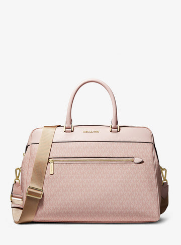 Large Logo Weekender Bag Dark Powder Blush Dark Powder Blush