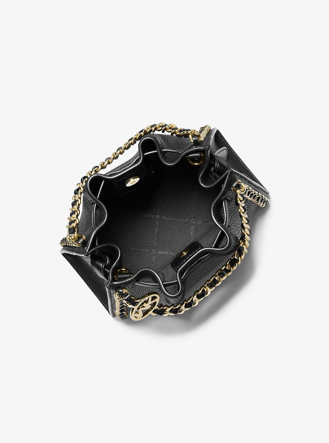 Mina Small Chain Crossbody Bag Black Black