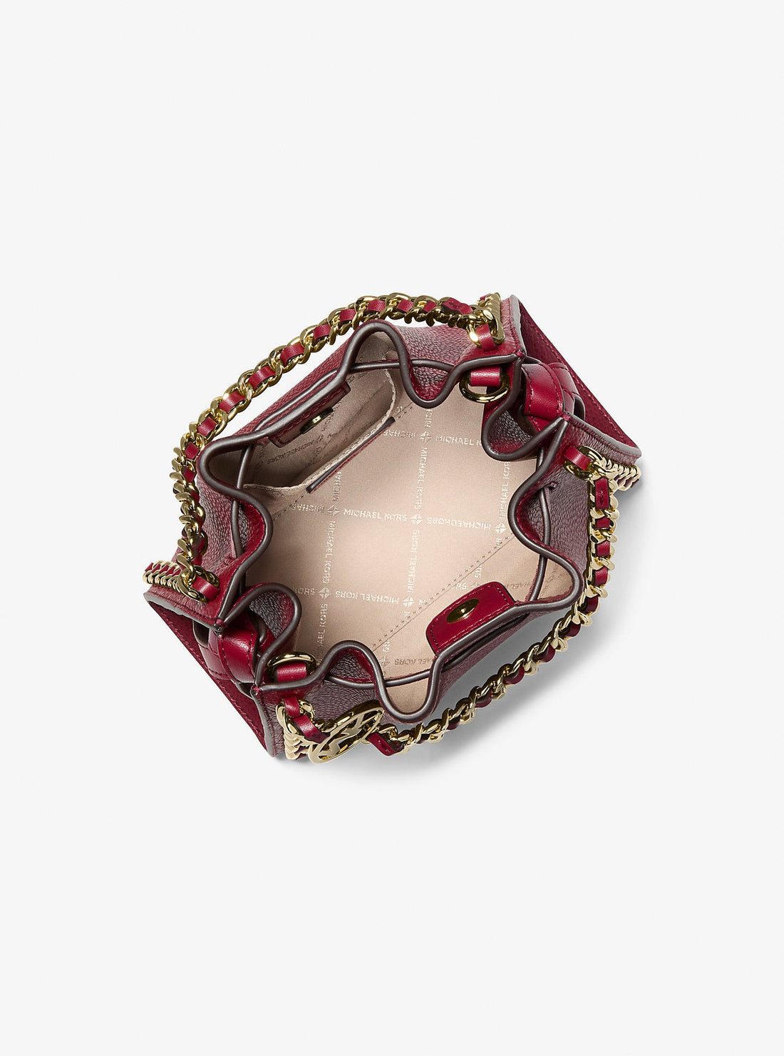 Mina Small Chain Crossbody Bag Cherry Cherry