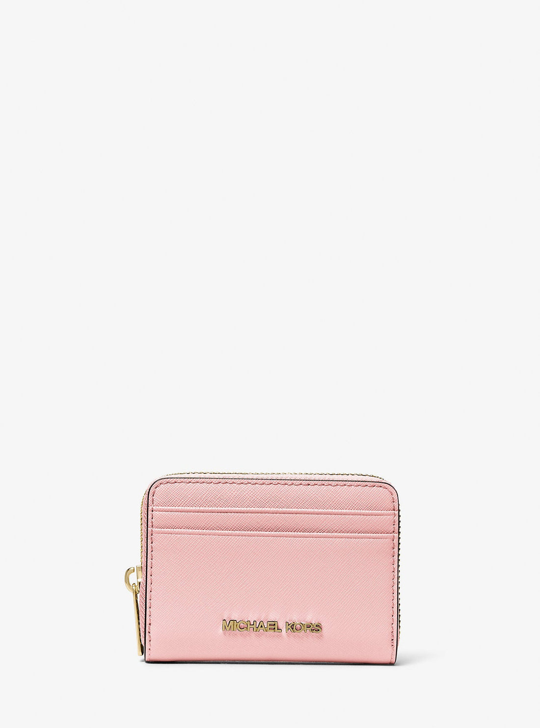 Jet Set Travel Medium Saffiano Leather Wallet Powder Blush Powder Blush