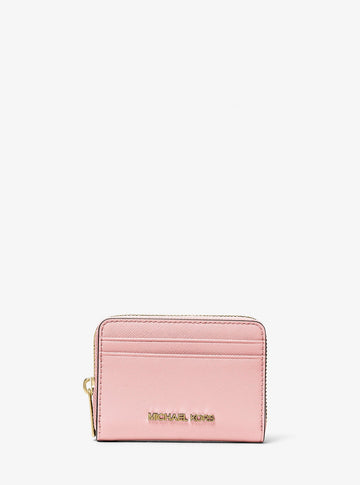 Jet Set Travel Medium Saffiano Leather Wallet Powder Blush Powder Blush