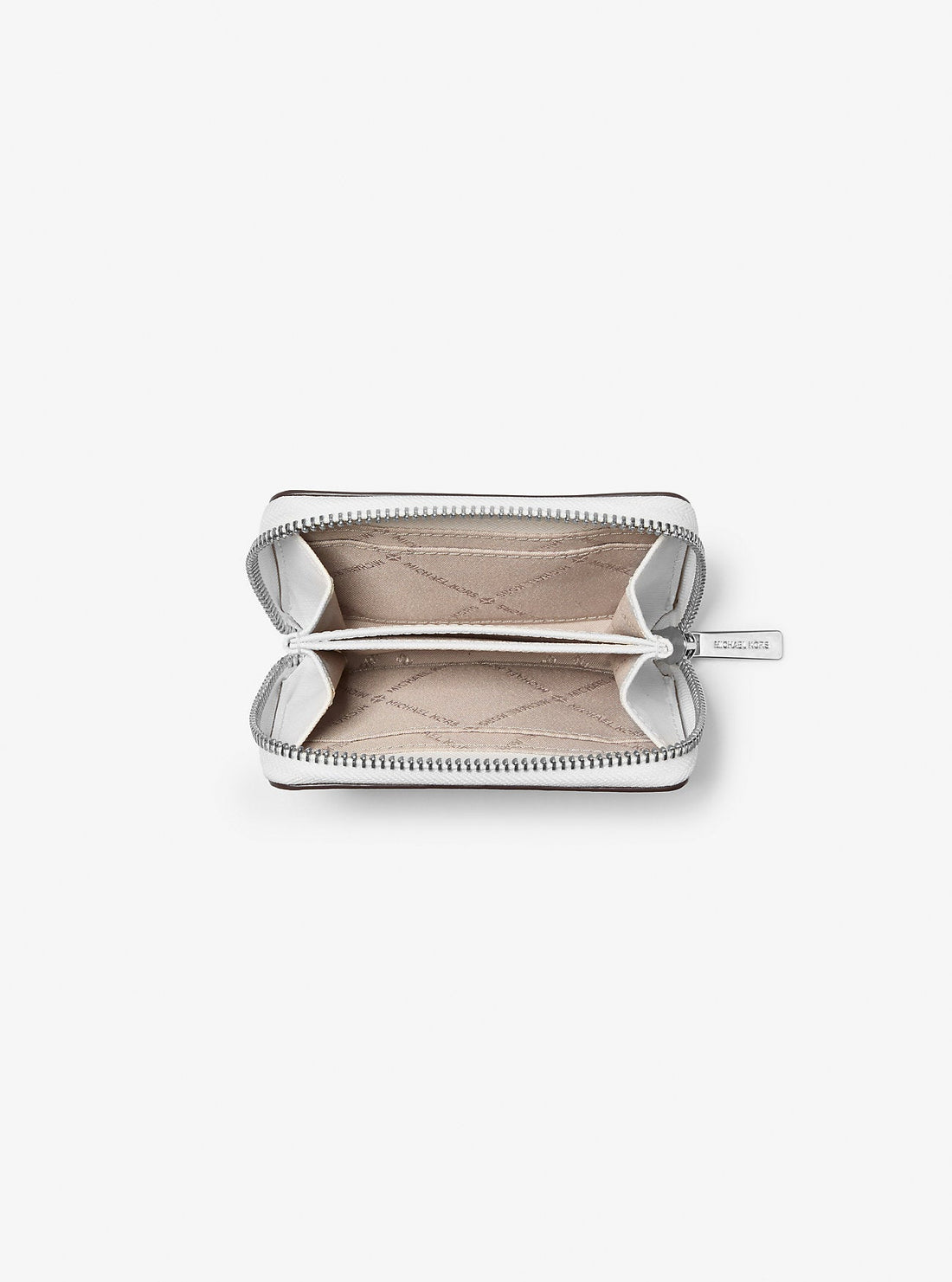 Jet Set Travel Medium Saffiano Leather Wallet Optic White Optic White