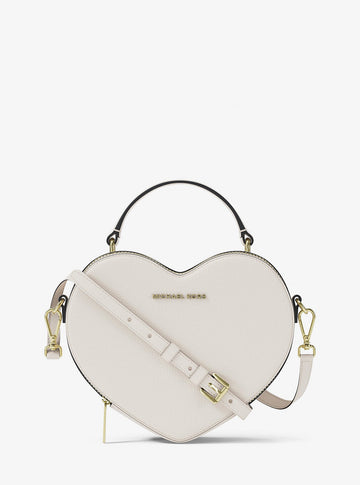Jet Set Small Heart Crossbody Bag Lt Crm Multi Lt Crm Multi