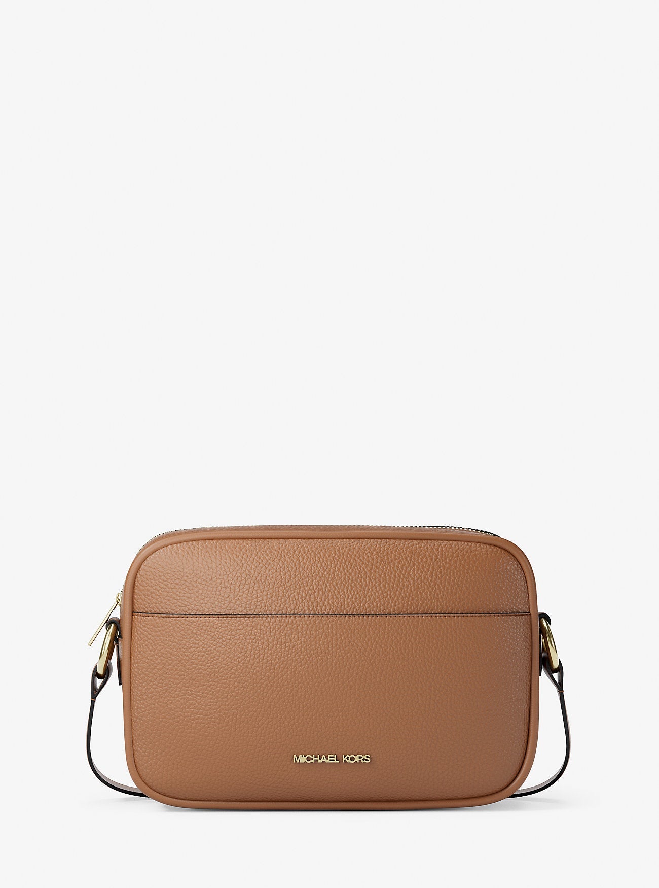 Jet Set Pebbled Leather Camera Crossbody Bag Luggage Luggage