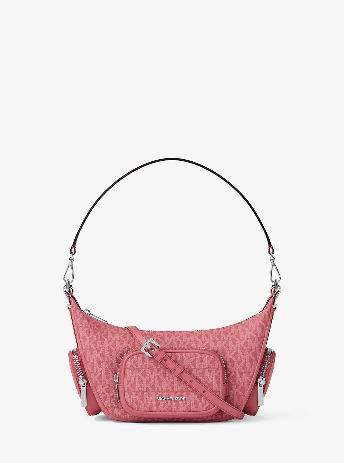 Merritt Small Signature Logo Convertible Shoulder Bag Hibiscus Hibiscus