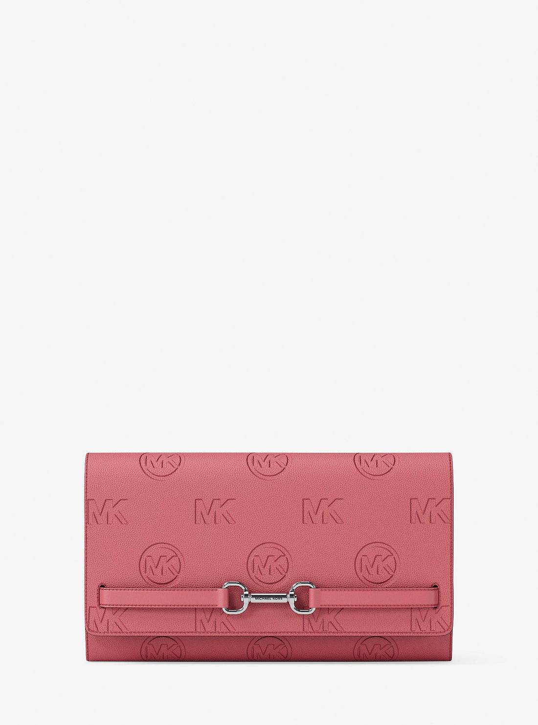 Carson Large Logo Debossed Wallet Hibiscus Hibiscus