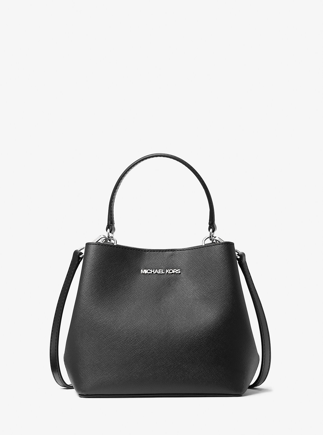 Pratt Small Convertible Shoulder Bag Black Black