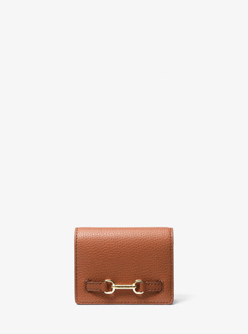 Carson Small Pebbled Leather Wallet Luggage Luggage