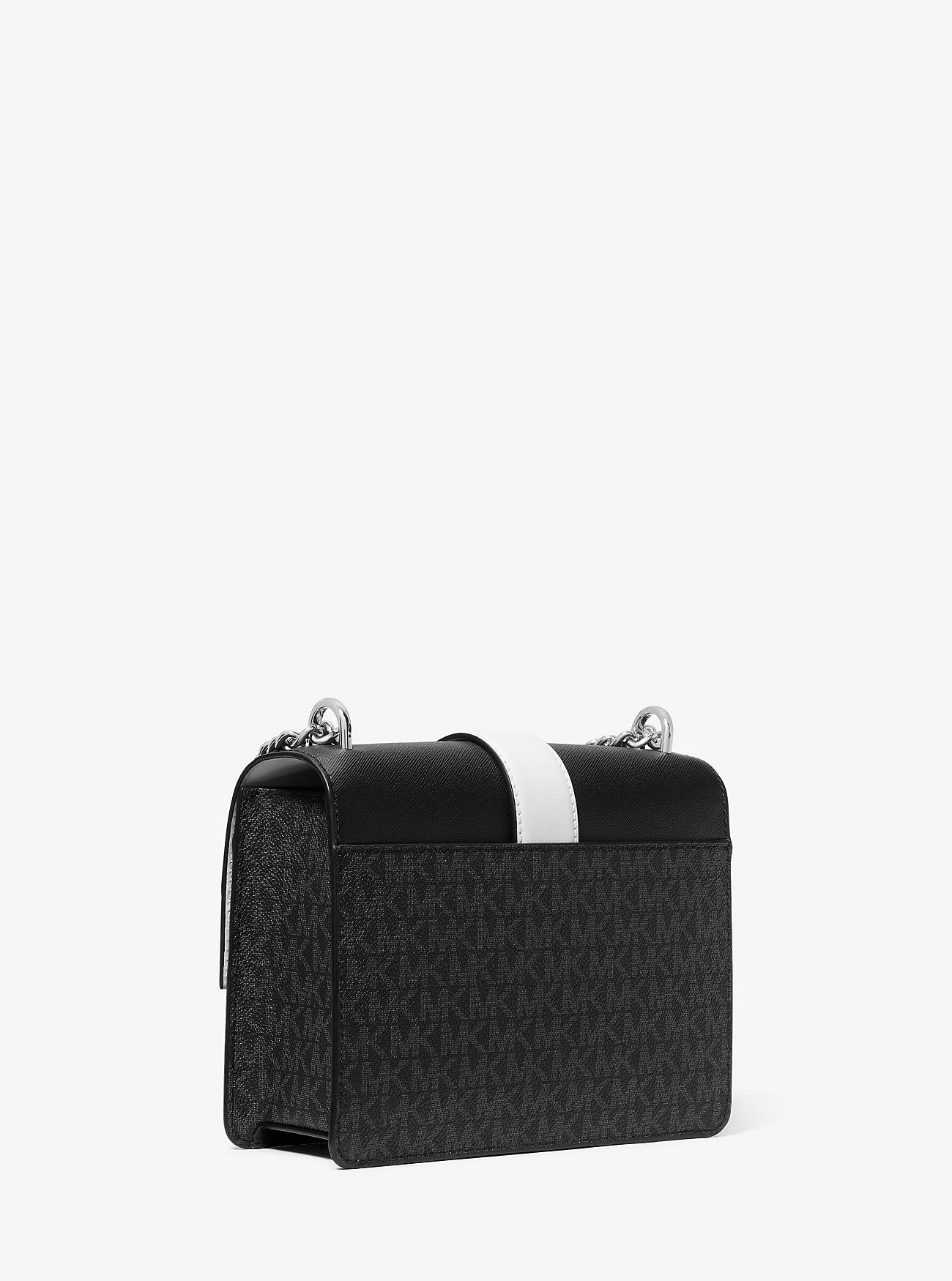 Greenwich Small Color-Block Signature Logo Crossbody Bag Black Combo Black Combo