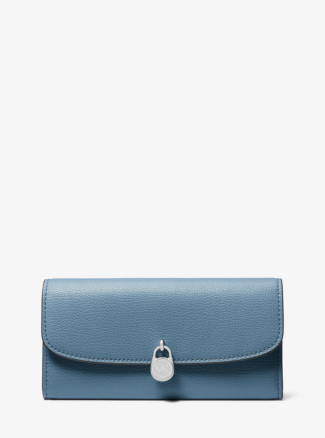Hamilton Large Leather Continental Wallet Cornflower Cornflower