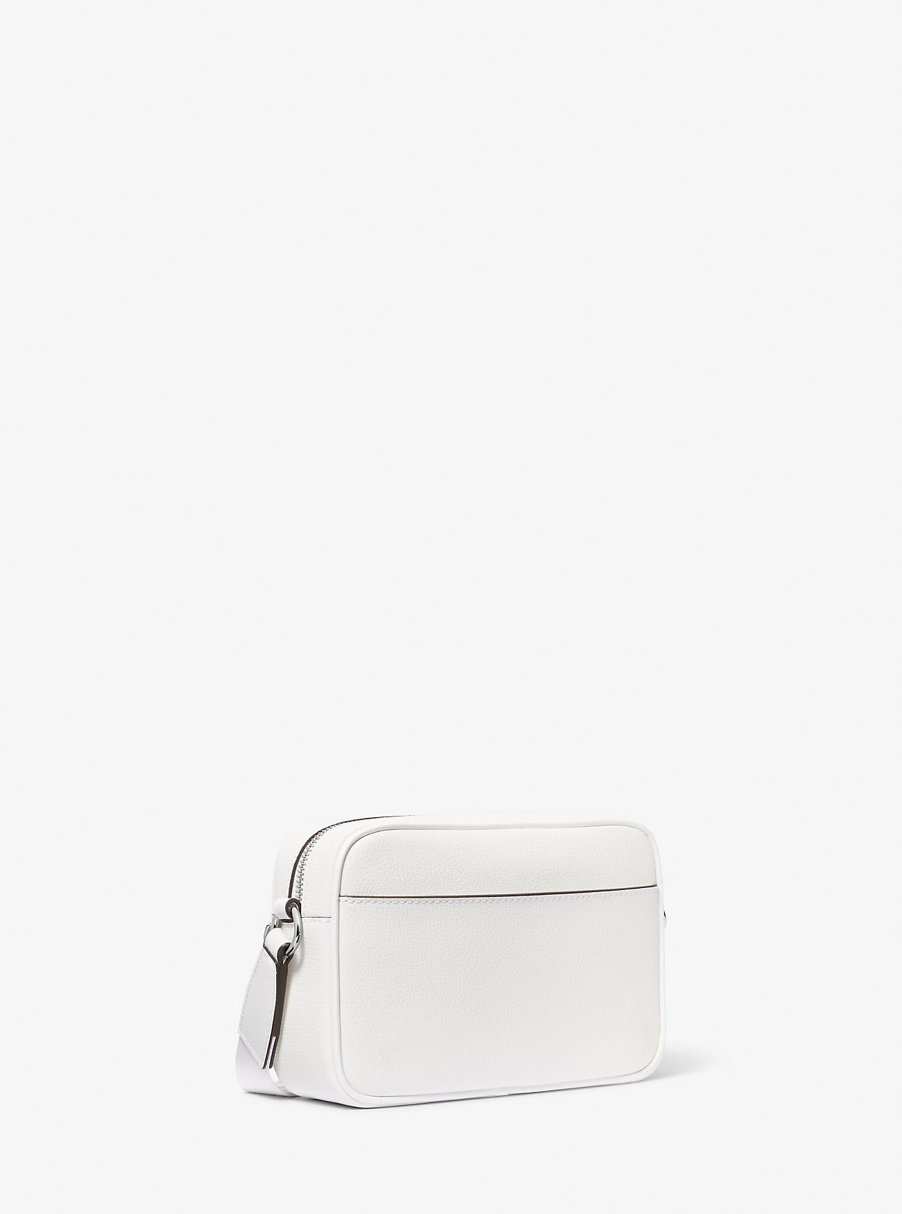 Jet Set Leather Medium Crossbody Bag with Case for Apple Airpods Pro® Optic White Optic White