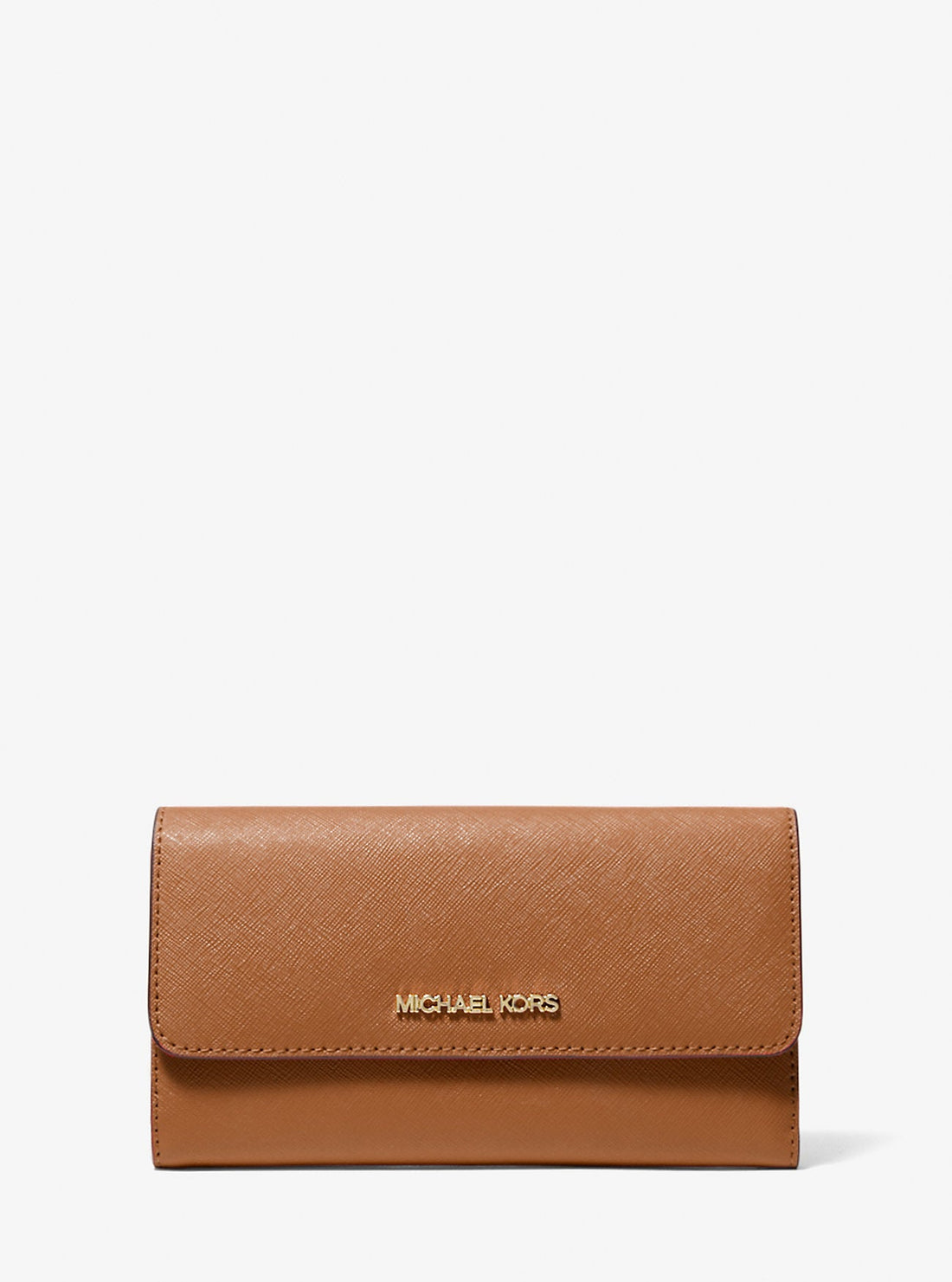 Jet Set Travel Crossgrain Leather Tri-Fold Wallet Luggage Luggage