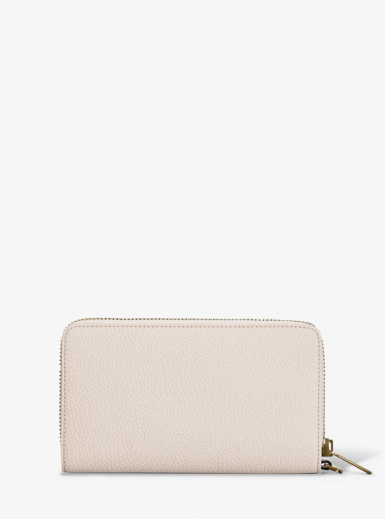 Large Pebbled Leather Smartphone Wristlet Lt Cream Lt Cream