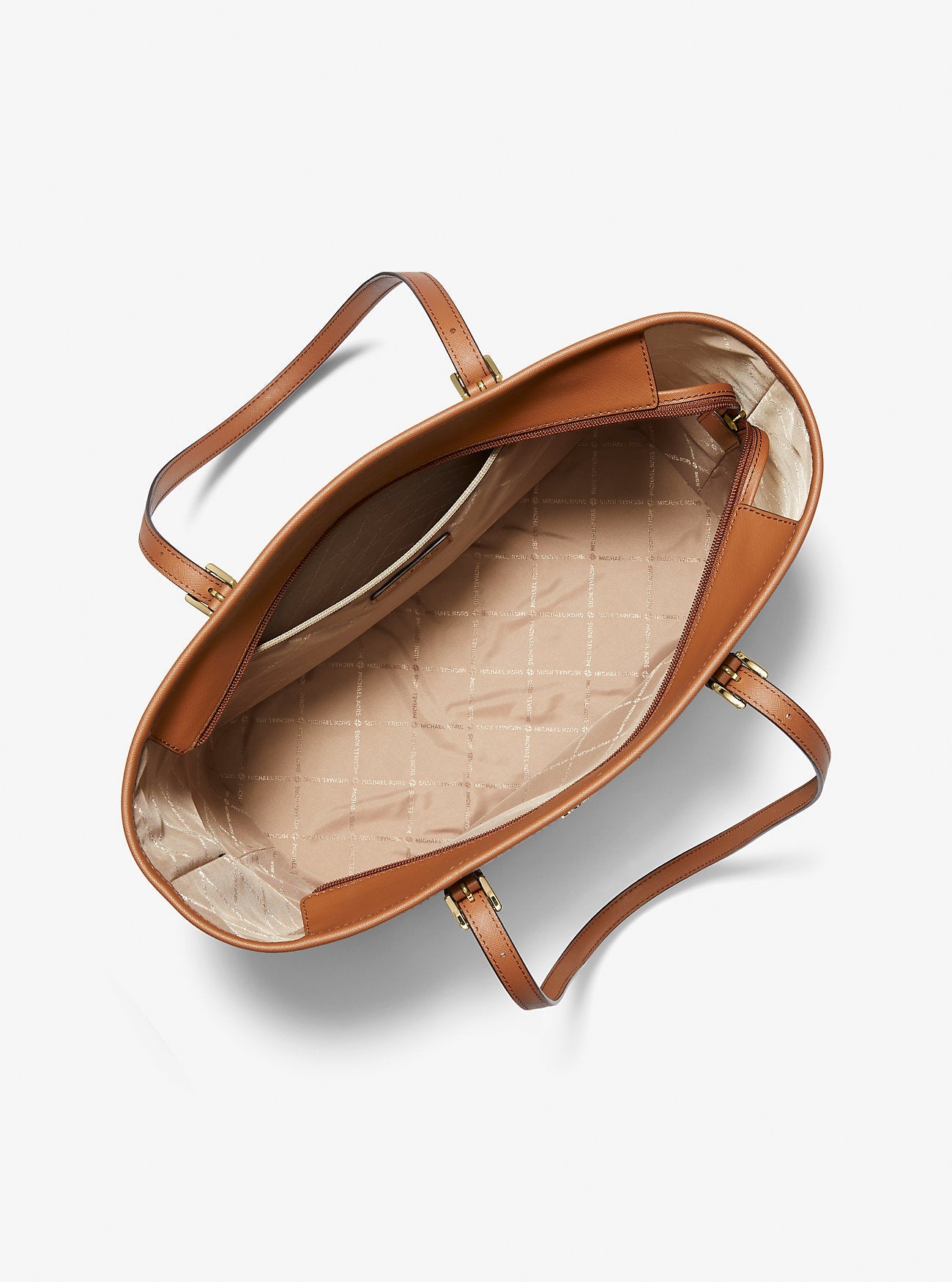 Jet Set Travel Large Logo Tote Bag Brown Brown