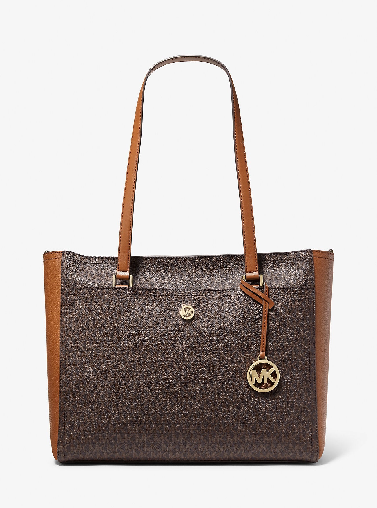 Maisie Large Logo 3-in-1 Tote Bag Brown Brown