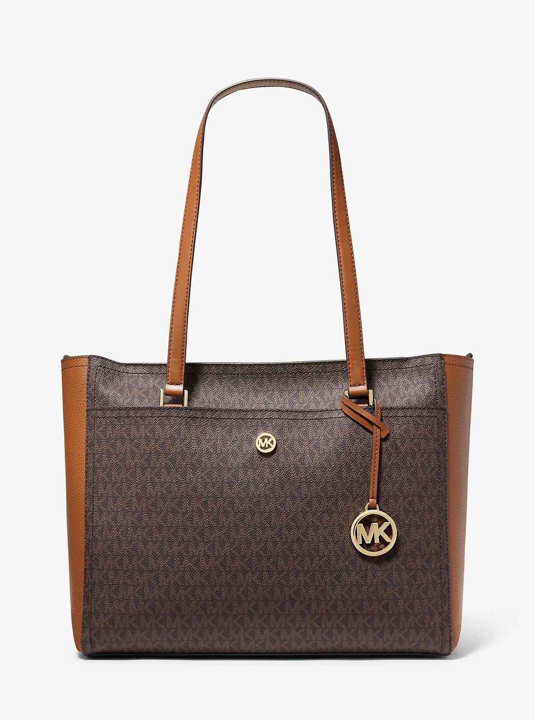Maisie Large Logo 3-in-1 Tote Bag Brown Brown