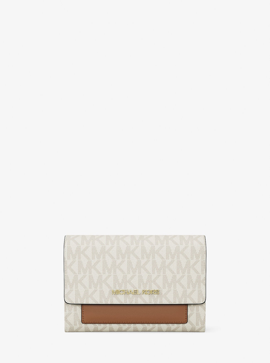 Jet Set Medium Signature Logo 2-in-1 Wallet Vanilla Vanilla