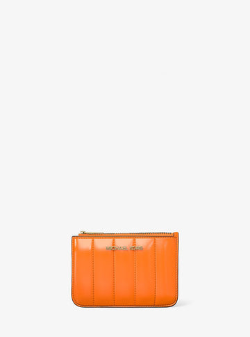 Jet Set Small Patent Coin Purse Pop Orange Pop Orange