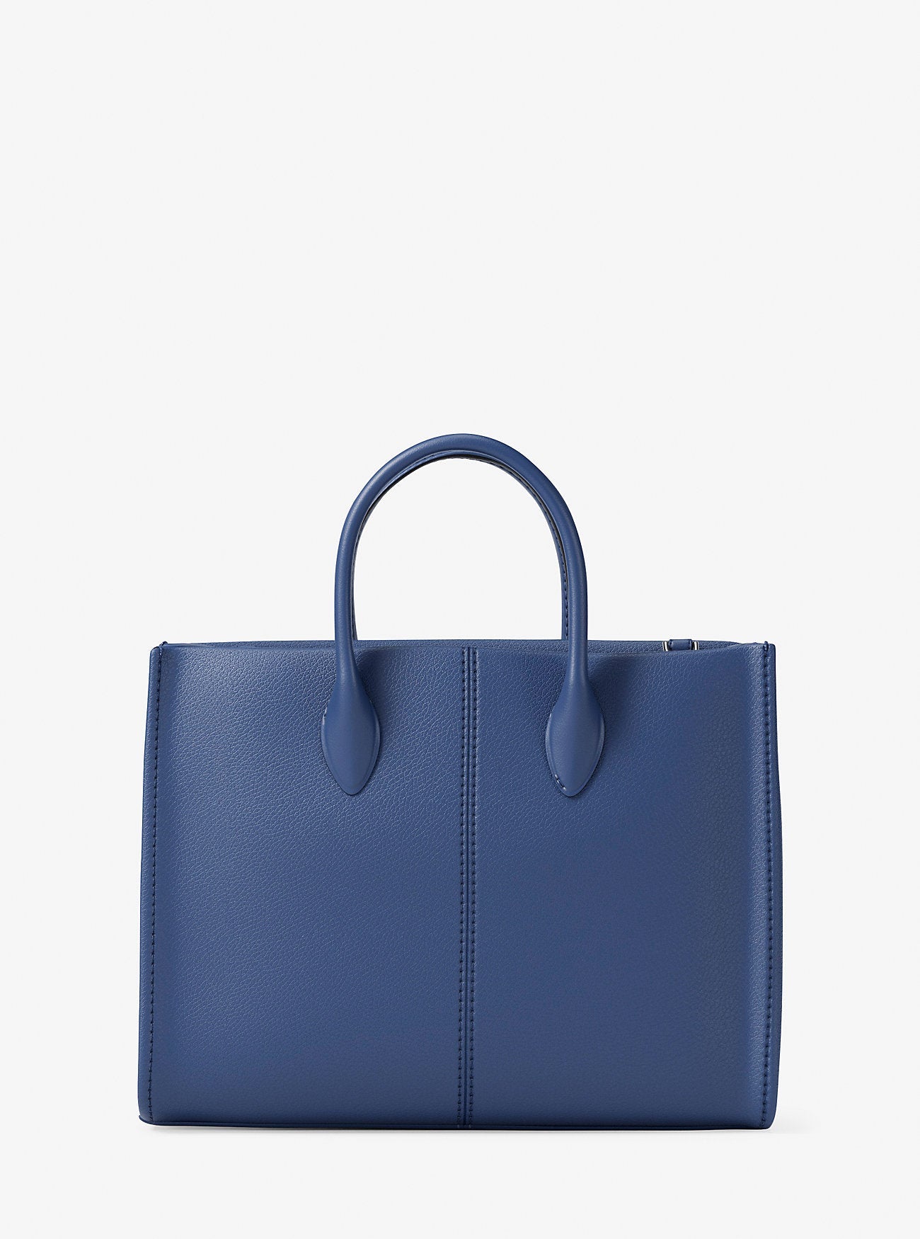 Mirella Medium Pebbled Leather Tote Bag Galaxy Blue Galaxy Blue