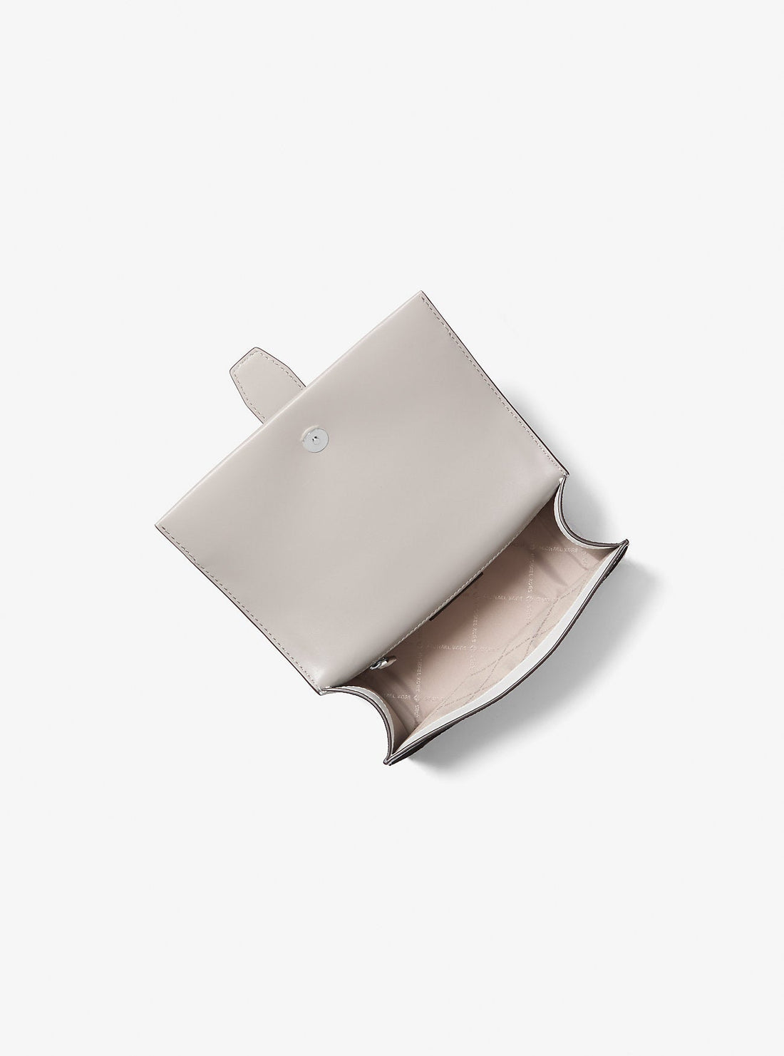 Greenwich Small Color-Block Signature Logo Crossbody Bag Optic White Optic White