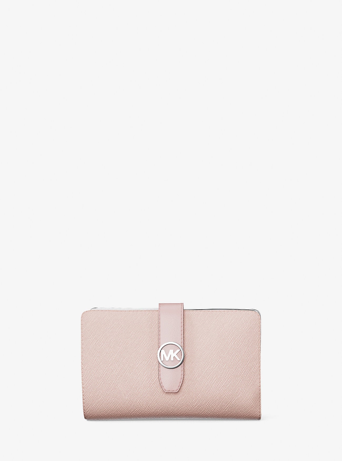 Greenwich Medium Saffiano Leather Wallet Pwd Blsh Mlt Pwd Blsh Mlt