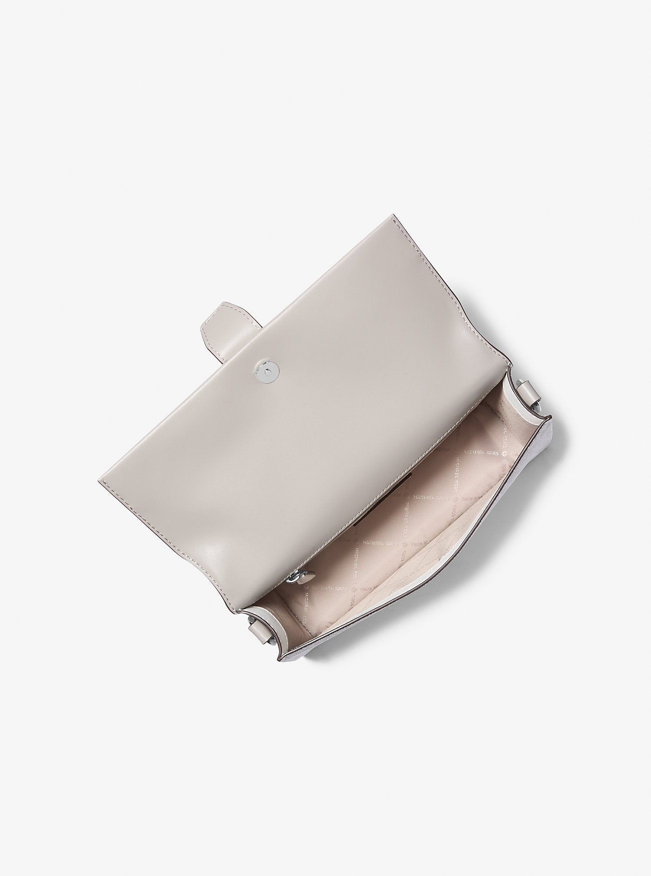 Greenwich Medium Signature Logo Convertible Shoulder Bag Optic White Optic White