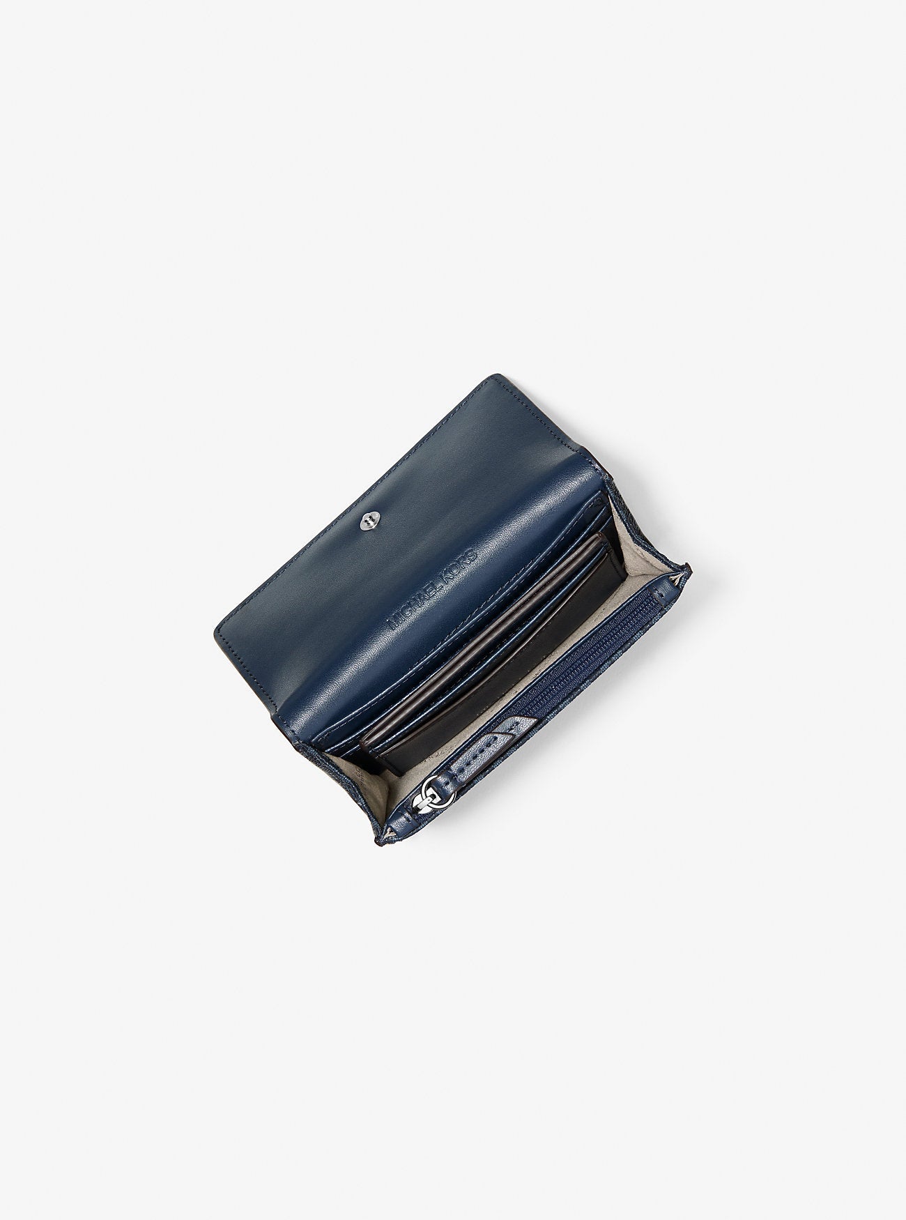 Jet Set Medium Signature Logo 2-in-1 Wallet Admiral Admiral