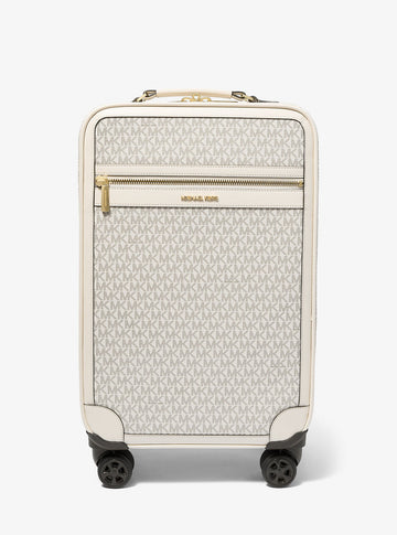 Small Signature Logo Suitcase Lt Crm Multi Lt Crm Multi