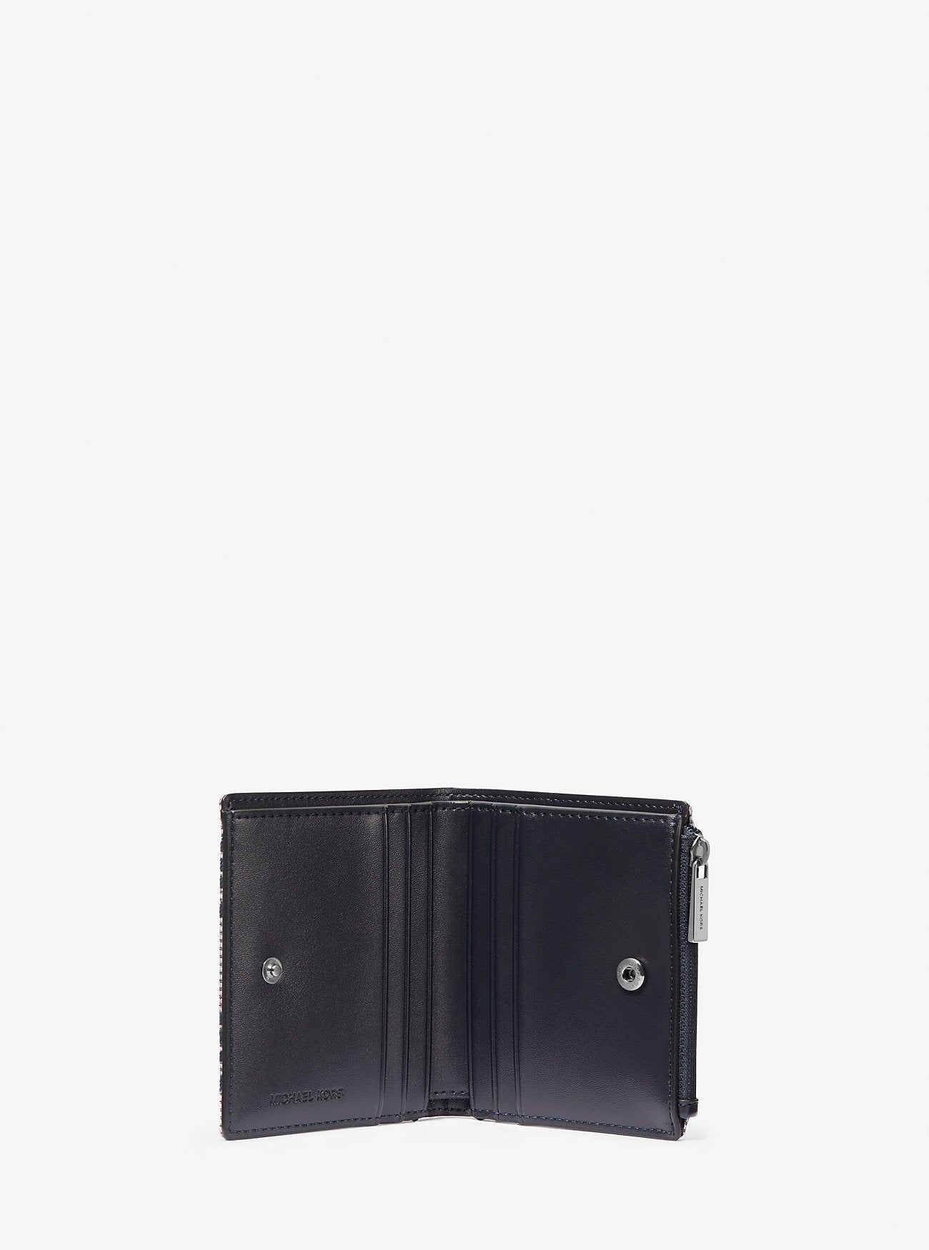 Cooper Logo Jacquard Wallet Navy Navy